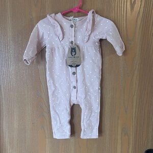 Bear & Bear Pink Polka Dot Kids One Piece